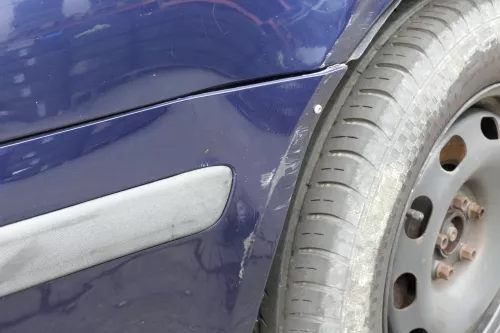 Skoda Octavia 1U Stoßstange vorne Frontstoßstange blau LF5U tiefseebla abBj.2001 (150629)