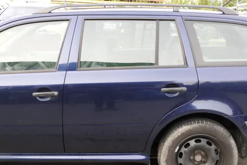 Skoda Octavia 1U5 Combi Kombi Variant Tür hinten links blau LF5U tiefseeblau
