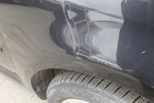 VW Touran 1T Kotflügel vorne rechts schwarz LC9Z metall 1T0821022A ca.2003-2006 (150683)