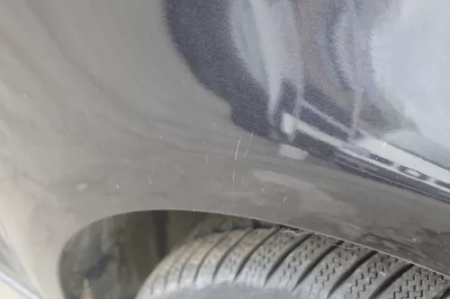 VW Touran 1T Kotflügel vorne rechts schwarz LC9Z metall 1T0821022A ca.2003-2006 (150683)