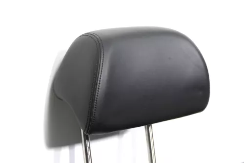 VW Passat 3B 3BG Kopfstütze Sitz Sitze hinten rechts oder links schwarz Leder II (150782)