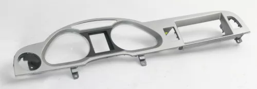 Audi A6 4F Tacho Tachometer Abdeckung Verkleidung silber Blende II
