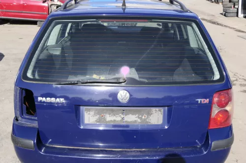 Passat 3BG Kombi Variant Heckklappe Klappe Kofferraumklappe blau LA5E