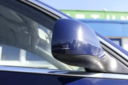 VW Passat 3B 3BG elektrischer Spiegel Außenspiegel rechts + Glas blau LA5E (150888)