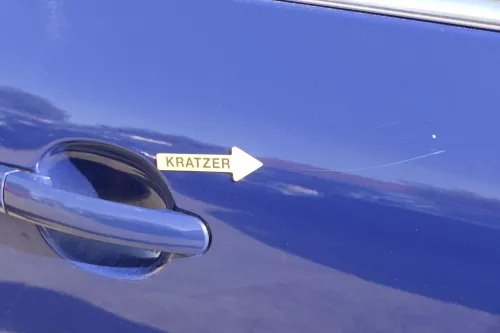 VW Passat 3B 3BG Kombi Limo Tür vorne rechts Beifahrertür blau LA5E ohneAnbaute (150893)