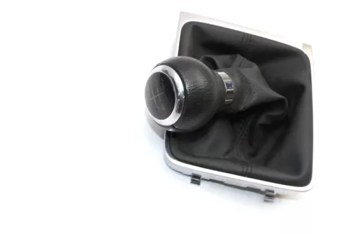 VW Passat 3C 5-Gang Schaltknauf Schaltsack Schaltung Schaltknüppel original Scha (151128)