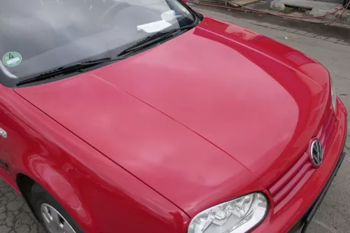 VW Golf 4 Motorhaube Haube Klappe vorne rot LY3D (151273)