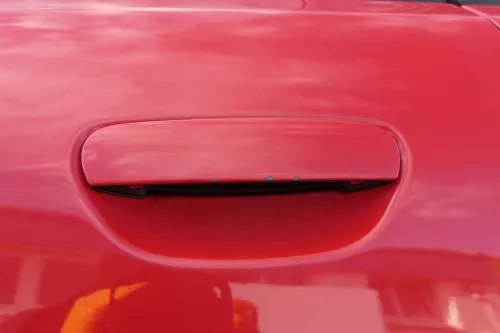 Audi A4 B5 Tür nur Türblatt hinten links rot LY3H - Facelift (151360)