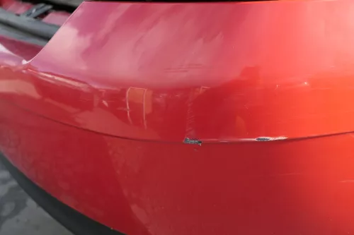 Audi A4 B5 Kombi Variant Stoßstange hinten Heckstoßstange rot LY3H Facelift (151363)