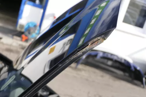 VW Touran 1T Caddy 2K Motorhaube Klappe Frontklappe schwarz LC9Z metallic vvv (151469)