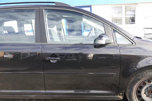 VW Touran 1T 1T3 Tür vorne rechts Beifahrertür schwarz LC9Z bl - ohne Anbauteile