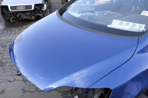 VW Golf 5M1 Plus Motorhaube Haube Klappe vorne blau LA5K (151496)