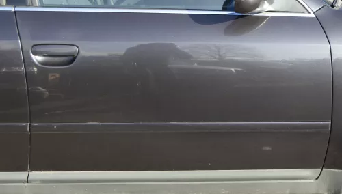 Audi A6 4B C5 Tür Türblatt vorne rechts Beifahrertür grau LZ4V