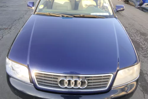Audi A6 4B Motorhaube Klappe vorn (bis ca. Anfang 2002) blau LZ5K
