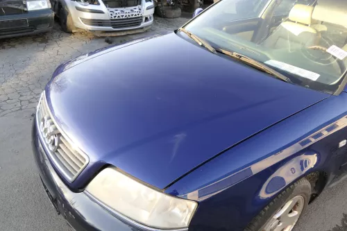 Audi A6 4B Motorhaube Klappe vorn (bis ca. Anfang 2002) blau LZ5K (151769)