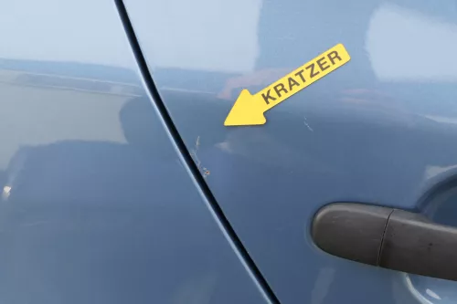 VW Golf 5 V 1K Tür Türrahmen hinten rechts 4/5-Türer LA5S riverblue blau (151804)