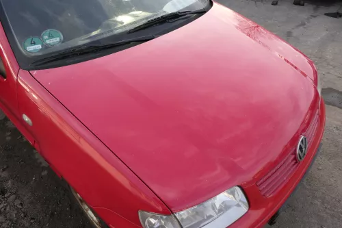 VW Polo 6N2 Motorhaube Haube vorne Klappe rot LP3G (151812)