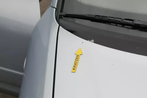 Audi A3 8L Motorhaube Frontklappe Haube grau blau LY7R auch für Facelift (151976)