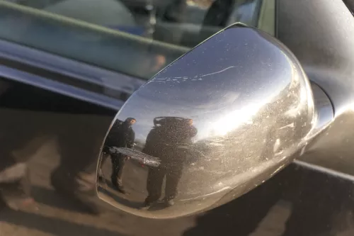 bVW Golf 4 Bora elektrischer Spiegel vorne rechts Außenspiegel schwarz LC9Z 1J (152040)