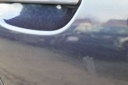 Audi A6 4B C5 Tür Türblatt hinten rechts blau LZ5L mingblau (152414)