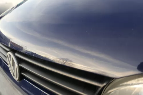 VW Golf 3 + Cabrio 1E Motorhaube Haube Klappe vorne blau LA5E (152460)