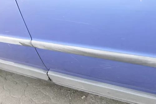 VW Passat 3B 3BG Kombi Limo Tür vorne rechts Beifahrertür blau LR5V ohneAnbaute (152534)