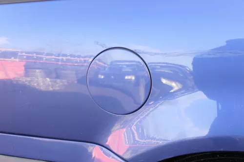 VW Passat 3B5 Kombi Tankdeckel Klappe Tankklappe Deckel Tank blau LR5V fjordblau