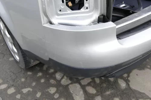 Audi A6 4B Kombi Avant Stoßstange hinten Heckstoßstange grau silber LY7M - PDC (152577)