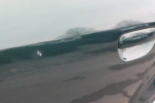 Audi A6 4B C5 Tür Türblatt hinten links grün LZ6H mit Rahmen (152597)