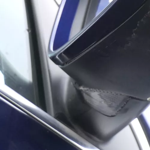 VW Passat 3C elektrischer Spiegel Außenspiegel rechts blau LD5Q anklappbar Umfel (152613)