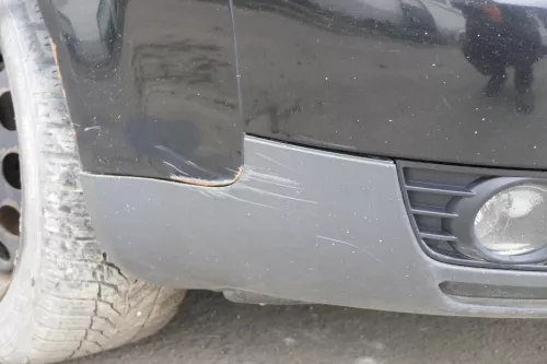 Audi A4 8E B6 Kombi Avant Stoßstange vorne mit Spoiler schwarz LY9B brilliant (152713)