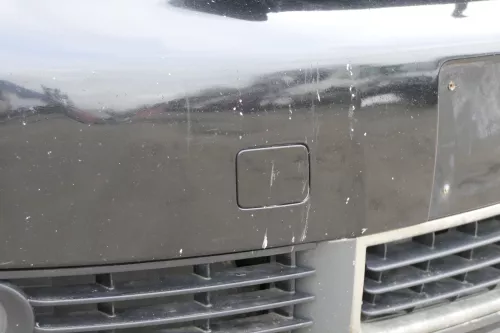 Audi A4 8E B6 Kombi Avant Stoßstange vorne mit Spoiler schwarz LY9B brilliant (152713)