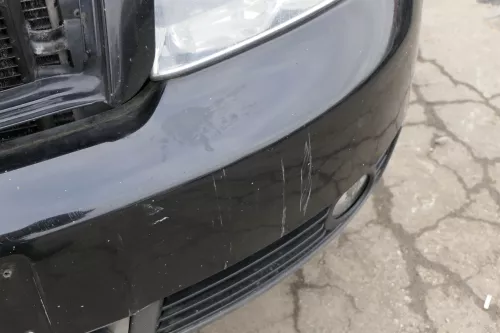 Audi A4 8E B6 Kombi Avant Stoßstange vorne mit Spoiler schwarz LY9B brilliant (152713)