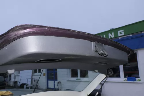 VW Polo 9N3 9N Heckklappe Kofferraumklappe Klappe lila LC3W rosewoodred (152740)