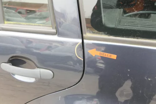 VW Golf 4 Bora Tür hinten links nur Kombi / Variant blau grau LC5F bluegraphit (152779)