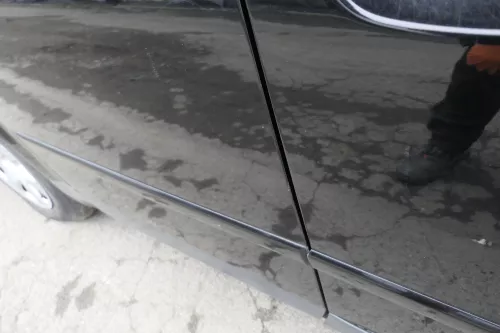 Audi A4 B7 8E Tür hinten rechts schwarz LY9B brillian Kombi mit Scheibe  Rahmen (152812)