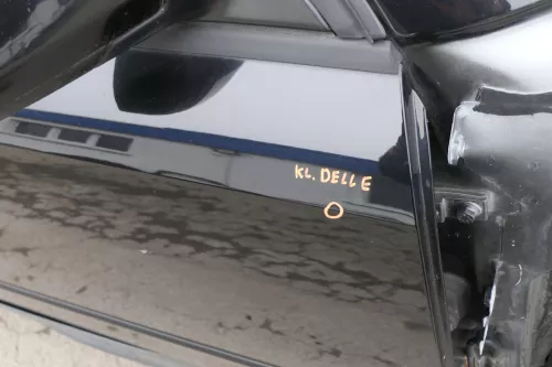 Audi A4 B6 8E nur Türblatt Tür vorne rechts Beifahrertür schwarz LY9B brilliants (152813)