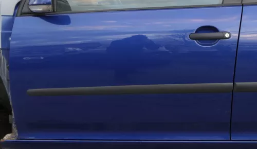 VW Golf 5 V 1K Tür vorne links Fahrertür 4/5-Türer blau LA5J laserblue TÜRBLATT