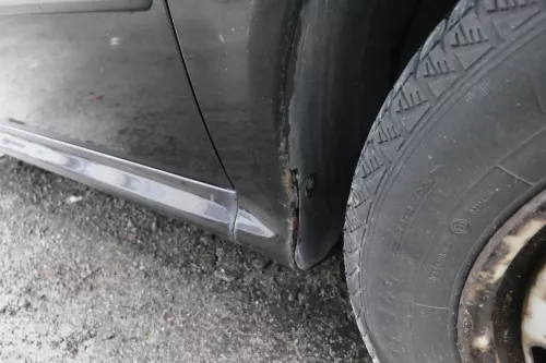 Skoda Octavia 1U Kotflügel vorne rechts schwarz LF9R black magic auch Kombi (153291)