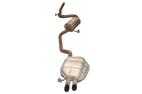 Skoda Octavia 1Z Auspuff Endtop + Mitteltopf 2,0 TDI BKD AZV BMM 1K5253609D (153346)