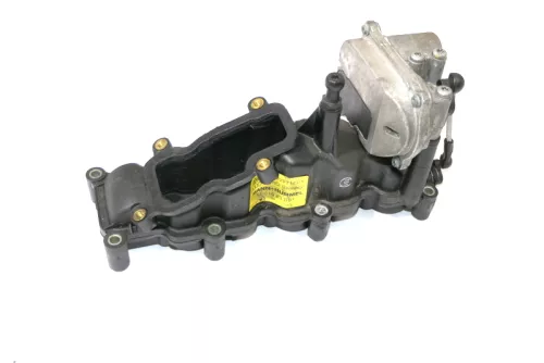 Audi A6 4F A4 B7 Ansaugbrücke 3.0 TDI 059129711CK + Versteller links