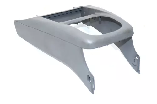 VW Passat 3B Mittelkonsole Verkleidung um Schaltknauf grau Abdeckung (154670)