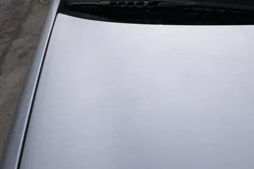 VW Polo 9N Motorhaube Klappe vorne silber grau LA7W reflexsilber bisca.Bj.2004 K (154797)