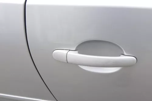 VW Polo 9N 9N3 Tür vorne rechts Beifahrertür 2/3-Türer silber LA7W ohneAnbauteil (154801)