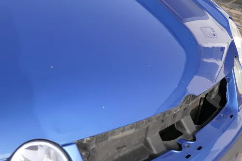 VW Polo 9N Motorhaube Klappe vorne blau LA5M bisca.Bj.2004 (154954)