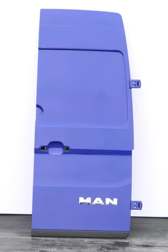 VW Crafter 7C MAN TGE Tür hinten rechts Heckklappe Hecktür Flügeltür blau R502 m