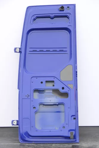 VW Crafter 7C MAN TGE Tür hinten rechts Heckklappe Hecktür Flügeltür blau R502 m (155029)