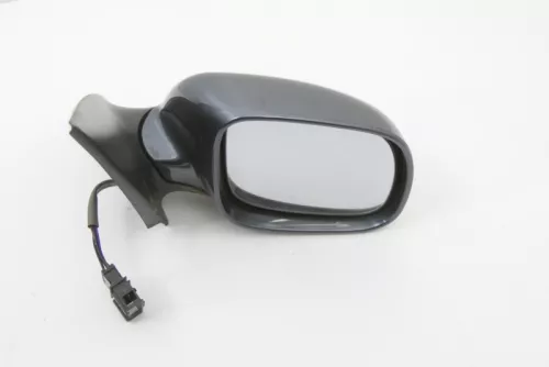 Skoda Fabia 6Y elektrisch Spiegel Außenspiegel rechts grau blau LF7V 9901 Glas