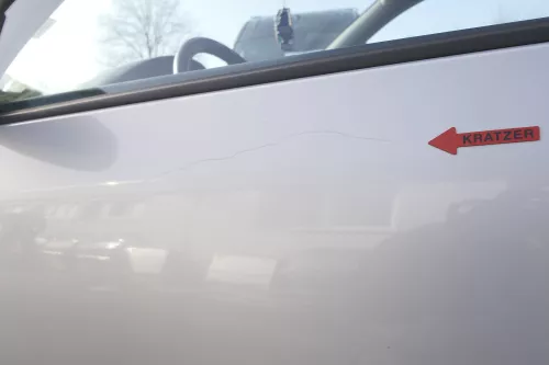 VW Golf 4 Tür vorne links Fahrertür 2/3-Türer silber grau LB7Z satinsilber ohneA (155187)