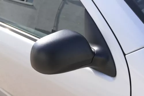 Skoda Fabia 6Y mechanischer Spiegel Außenspiegel rechts schwarz Glas